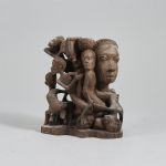 1407 7497 WOODEN SCULPTURE